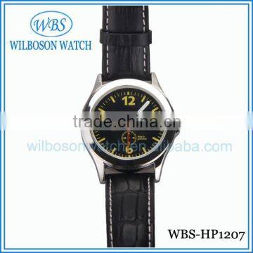China supplier alloy case wholesale wrist watch for men