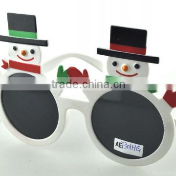 Snowman Xmas decoration novelty christmas glasses