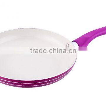 Aluminum ceramic FRYING Pan with color painting