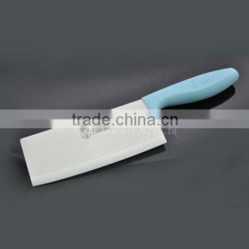 6.5 inch blue plastic handle ceramic slicer knife
