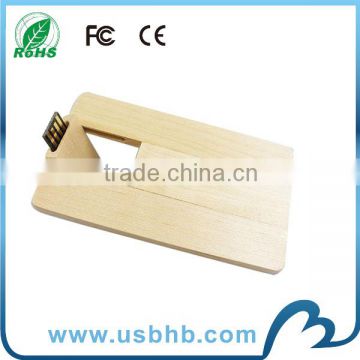 16GB customized wood card usb flash drives for hot selling in 2015