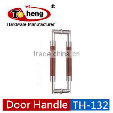 Contemporary Aluminum Long Pull Handle Glass Door TH-132