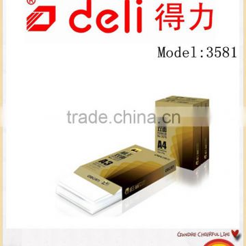 Deli Standard King Two Side Copy Paper A4-80g-5 package , model 3581