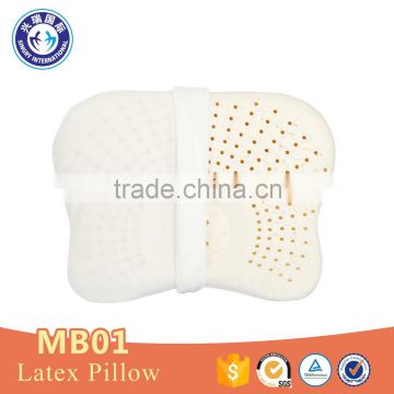 Funny shaped latex baby head shaping pillow