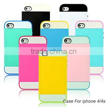 mobile phone protector for iPhone4 Mobile accessories for iphone cover case