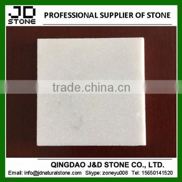 shandong honed snow white marble for wall cladding