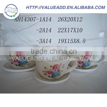 High quality ceramics flower pot coffee mug best sale online