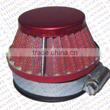 38MM Air filter Red Grid Red Cap Mini Moto Dirt Pit Bike ATV Quad Scooter Buggy Parts