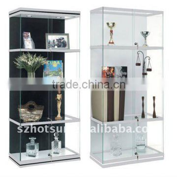 Household lighting acrylic display cabinet with lock