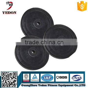 2016 Hot Sale Small Hole Rubber Plate For Gym Equipment