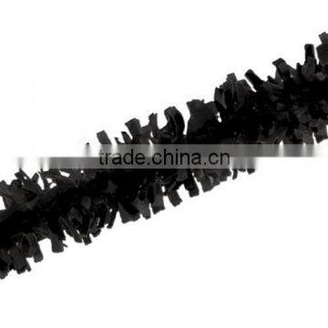 YiWu Wholesale Party Decorations Black Paper Fringe Tissue Festooning 25ft