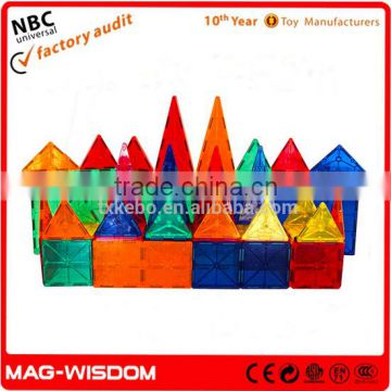 Playmags New Magnetic Building Tile Blocks Magna Tiles