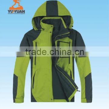 Functional hoodie jacket,mens outer sports wear