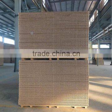 tubular particle board for door making