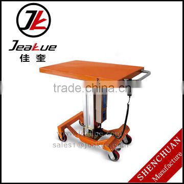 Hot model economic movable electric lift table for load capacity 500kg