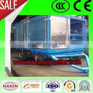 Full-close Protection type Vacuum Transformer Oil Processing Device +Trailer for Outdoor Operation