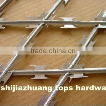 barbed wire razor wire fencing for military grade