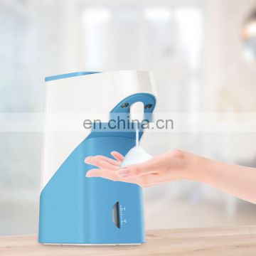 Sensor pump foam soap plastic bottle dispenser