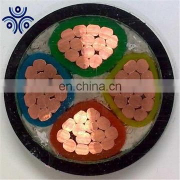 4 Core 150mm Low Voltage PVC Insulated copper Electric Cable