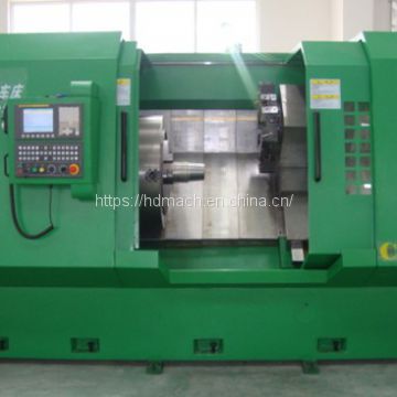 CNC Pipe threading lathe for drill collar  (slant bed)