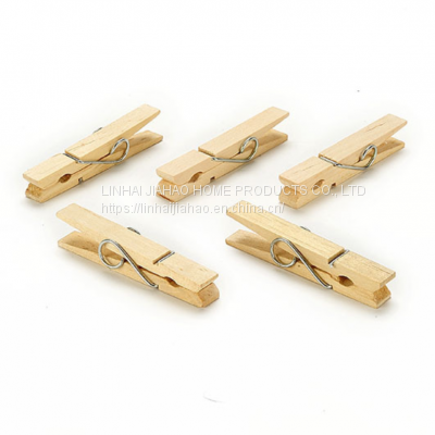 Wooden pegs