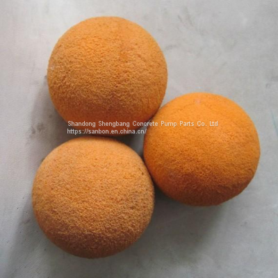 concrete placing boom pump parts of cleaning ball made in China