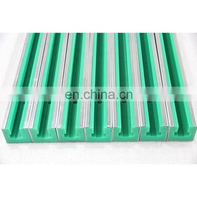High Precision UHMW-PE colored plastic sheet guide rail for linear different directio