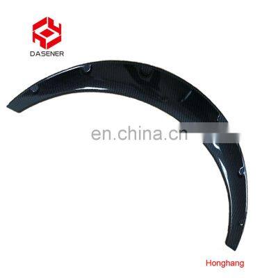 Changzhou Honghang Manufacture Auto Car Accessories Wheel Eyebrow, Glossy Carbon Fiber Color Fender Flares Universal For All Car