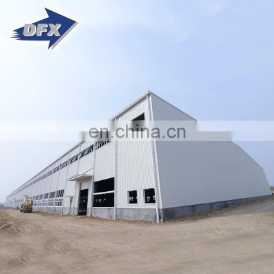 Turnkey Project Fabrication Curved Roof Metal Frame Steel Structure Plant/ Warehouse/Workshop