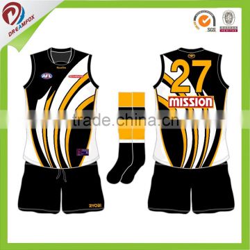 wholesales custom sublimated sleeveless rugby jersey, rugby singlet