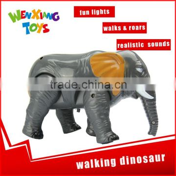 best cheap price musical light up elephant animal toy with action
