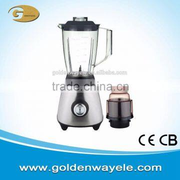 GE-Y58S BLENDER,400W POWERFUL 2 IN 1 BLENDER,ELECTROPLATE JUICER BLENDER