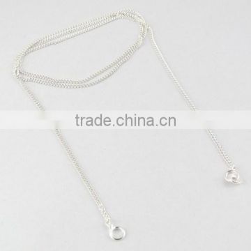 Secret !! Plain Silver 925 Sterling Silver Chain, Online Silver Jewelry, Fashion Silver Jewelry