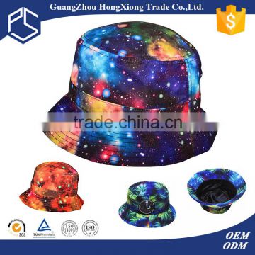 New product sublimation custom galaxy bucket hat