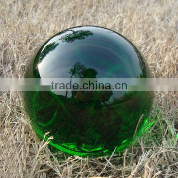 Dark green crystal ball