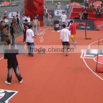 Basketball courts rubber flooring