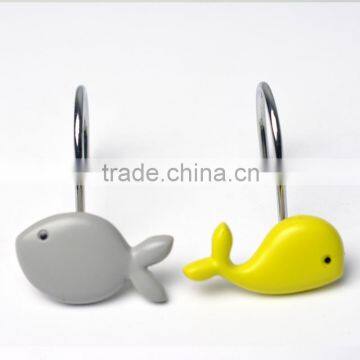 resin unique shower curtain hooks,all kind of design for hooks