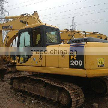 Cheap Used Komatsu PC200-7 excavator for sale