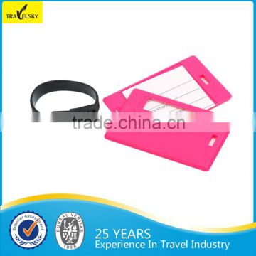 ABS airplane luggage tag for travel