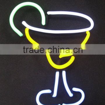 drink cup neon lamp table lignt