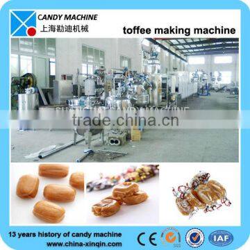 Automatic servo depositor caramel candy making machine