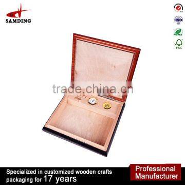 Custom MDF Wood Cigar Holder Secret Box For Sale