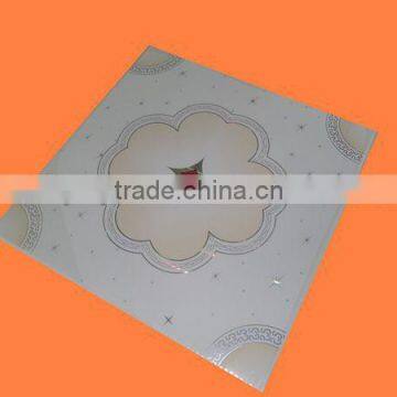 Luxury ceilig tiles (59.5*59.5*7mm) pvc ceiling panel china pvc panel palstic constructive building material made in china