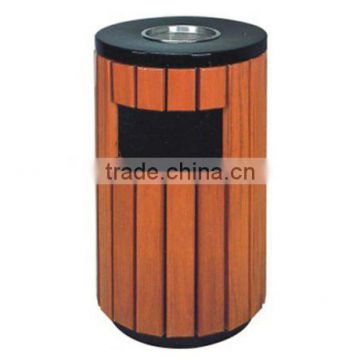 Wood Recycling Eco-friendly Dustbin BH20501