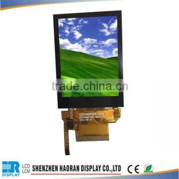 2.8" 240x320 TFT lcd screen with CTP with SPI/8080/RGB interface with Capacitive touch panel for POS