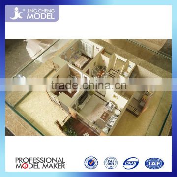1:30 architectural interior model