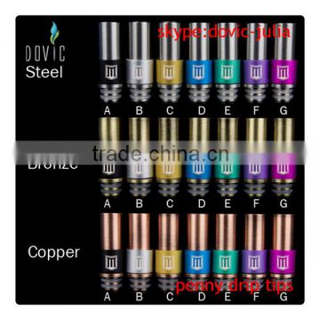 various 510 drip tips wide bore drip tips with factory price in stock