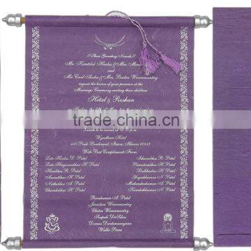 traditional scroll wedding invitation fine customized scroll wedding invitations card