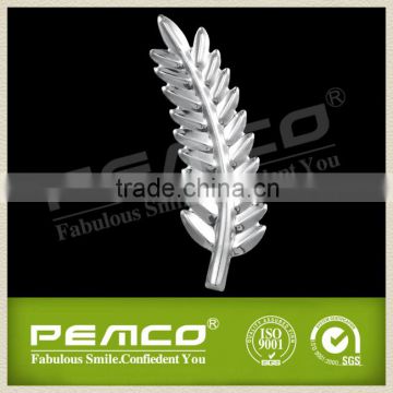 Stainless steel decorative leaves