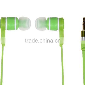3.5mm jack colorful earphone with mic special design